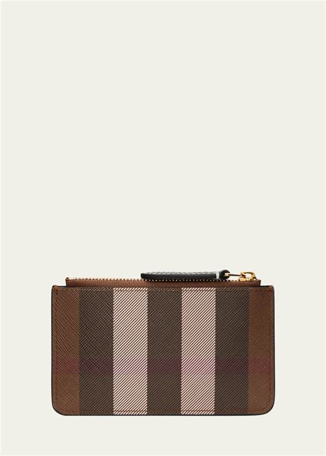 burberry kelbrook check zip wallet w/ chain|Shop Burberry Kelbrook Check Wallet .